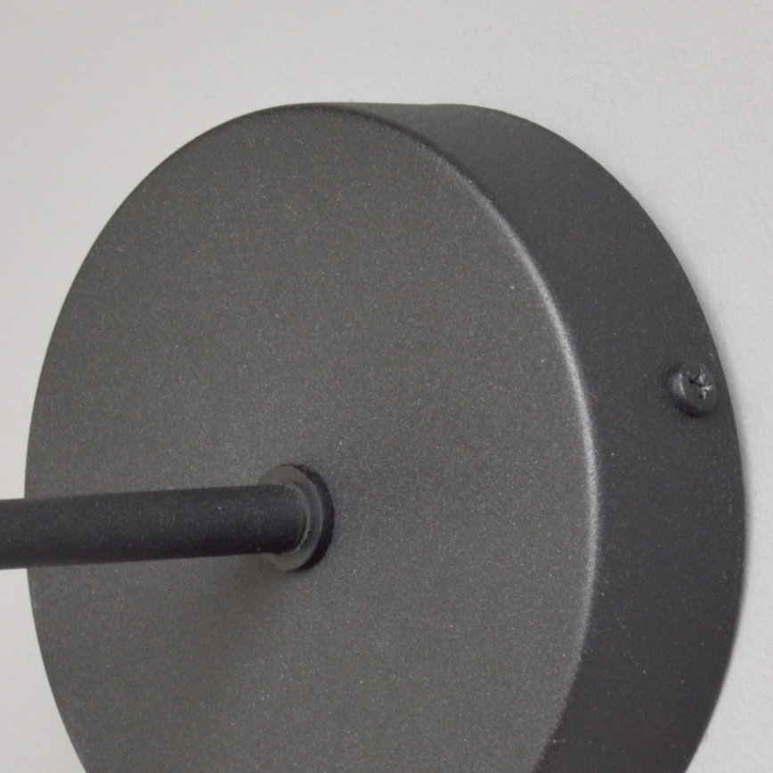 Væglampe SORAPIS 1xE27/15W/230V sort