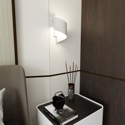 Væglampe SPINER 1xG9/8W/230V hvid