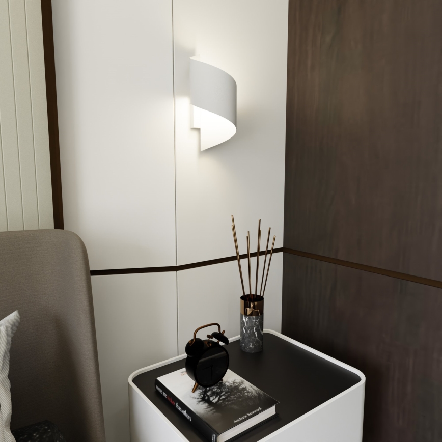Væglampe SPINER 1xG9/8W/230V hvid