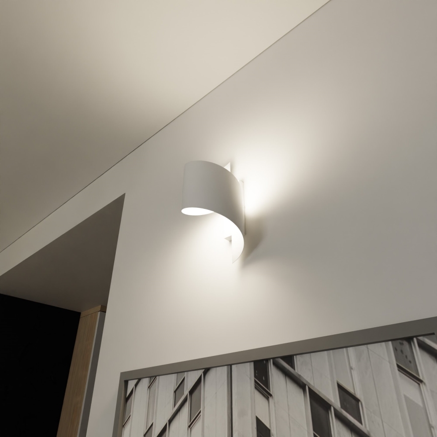 Væglampe SPINER 1xG9/8W/230V hvid