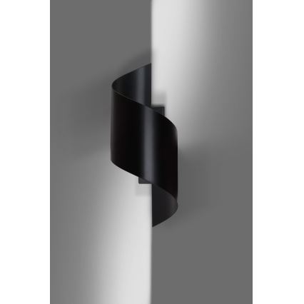 Væglampe SPINER 1xG9/8W/230V sort