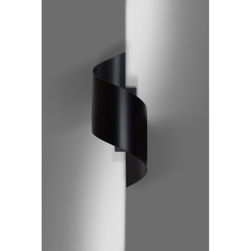 Væglampe SPINER 1xG9/8W/230V sort