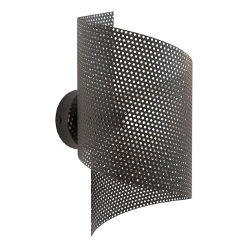 Væglampe SPIRAL 1xG9/8W/230V sort