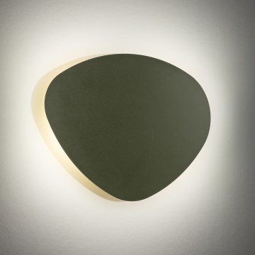 Væglampe STONE 2xG9/8W/230V 30x39 cm grøn