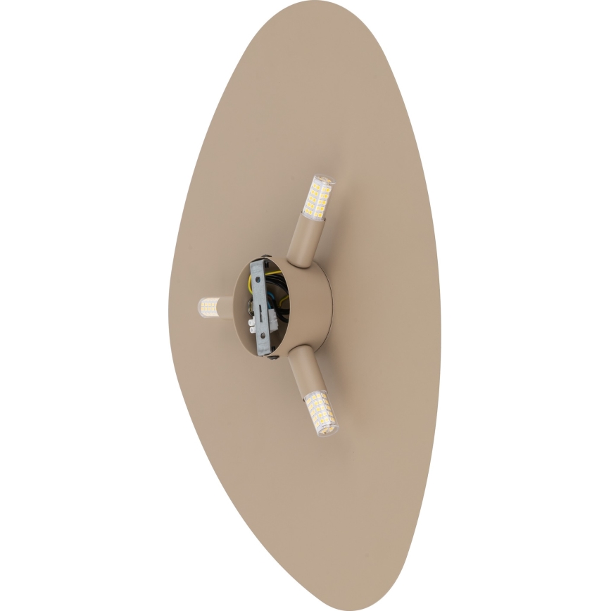 Væglampe STONE 3xG9/8W/230V 37x49 cm beige