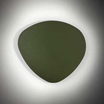 Væglampe STONE 3xG9/8W/230V 37x49 cm grøn