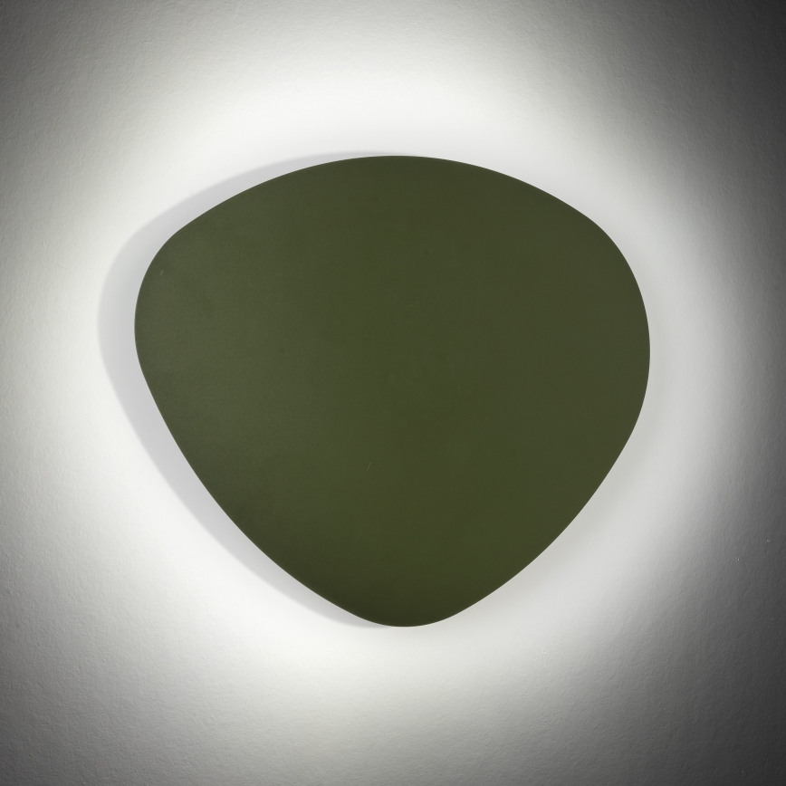 Væglampe STONE 3xG9/8W/230V 37x49 cm grøn