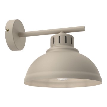 Væglampe SVEN 1xE27/15W/230V beige