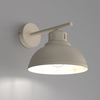 Væglampe SVEN 1xE27/15W/230V beige