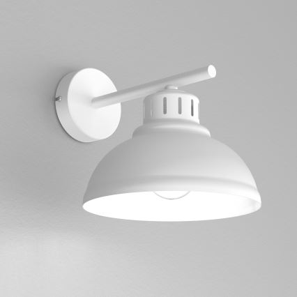 Væglampe SVEN 1xE27/15W/230V hvid