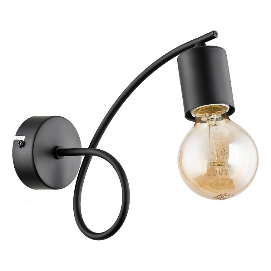 Væglampe TANGO 1xE27/15W/230V sort