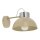 Væglampe TEDI 1xE27/60W/230V beige/skinnende krom