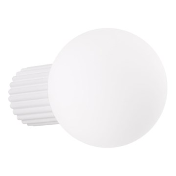 Væglampe til badeværelse HALO 1xG9/8W/230V diameter 12 cm IP44 hvid