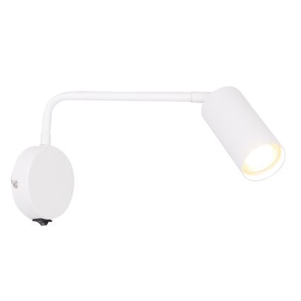 Væglampe TINA 1xGU10/15W/230V hvid