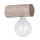 Væglampe TRABO 1xE27/25W/230V fyrretræ