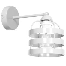 Væglampe TUBE 1xE27/60W/230V hvid