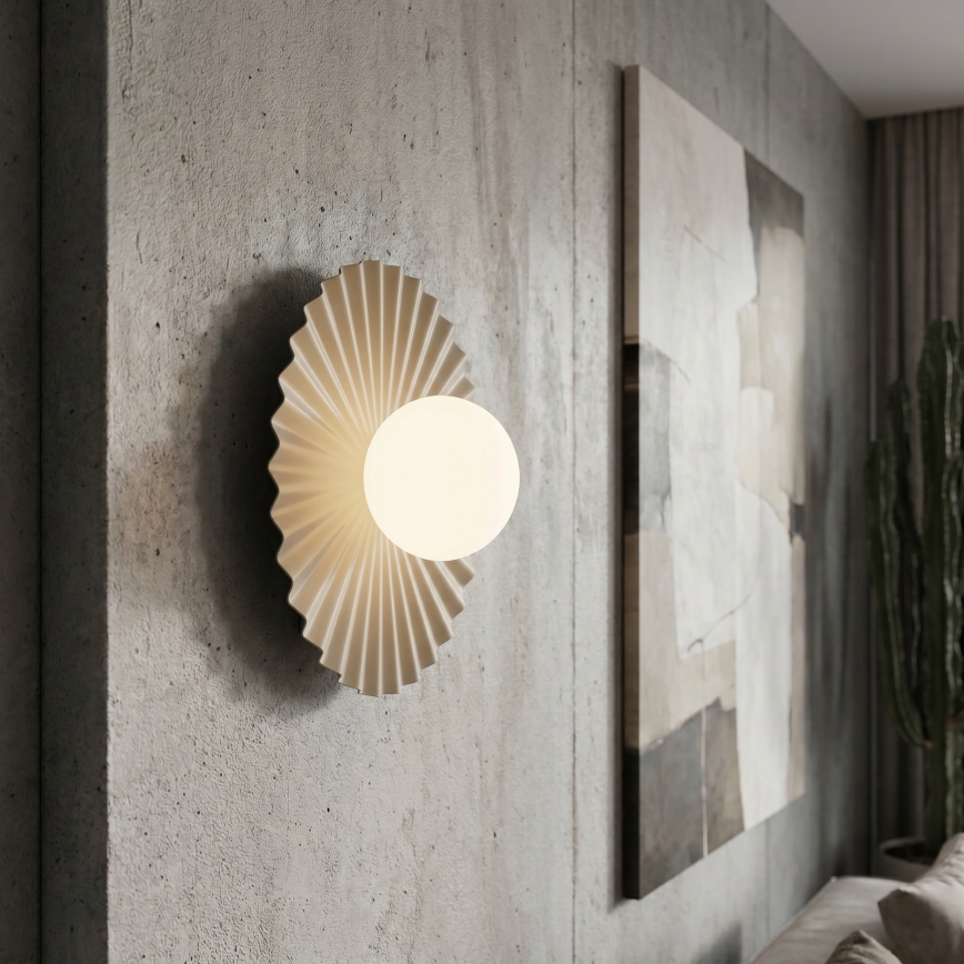 Væglampe UMBRA 1xG9/8W/230V beige