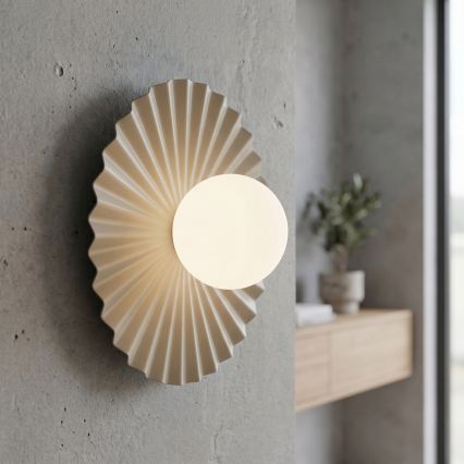 Væglampe UMBRA 1xG9/8W/230V beige