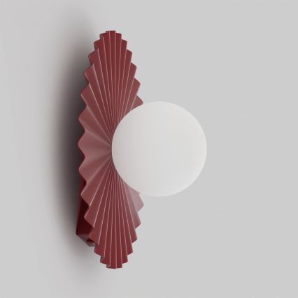 Væglampe UMBRA 1xG9/8W/230V rød