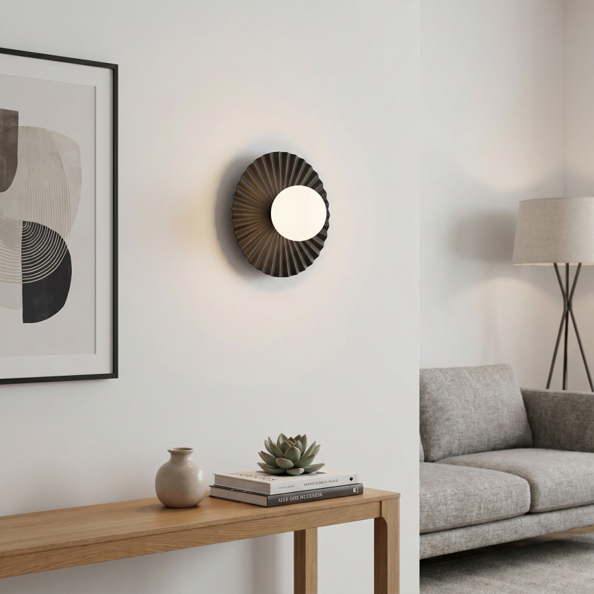 Væglampe UMBRA 1xG9/8W/230V sort
