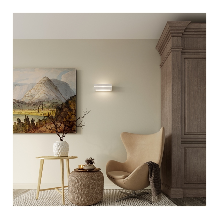 Væglampe VEGA LINE 1xE27/60W/230V hvid