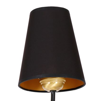 Væglampe VICTORIA 1xE27/60W/230V antik sort