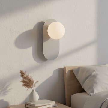 Væglampe VIVA 1xG9/8W/230V grå