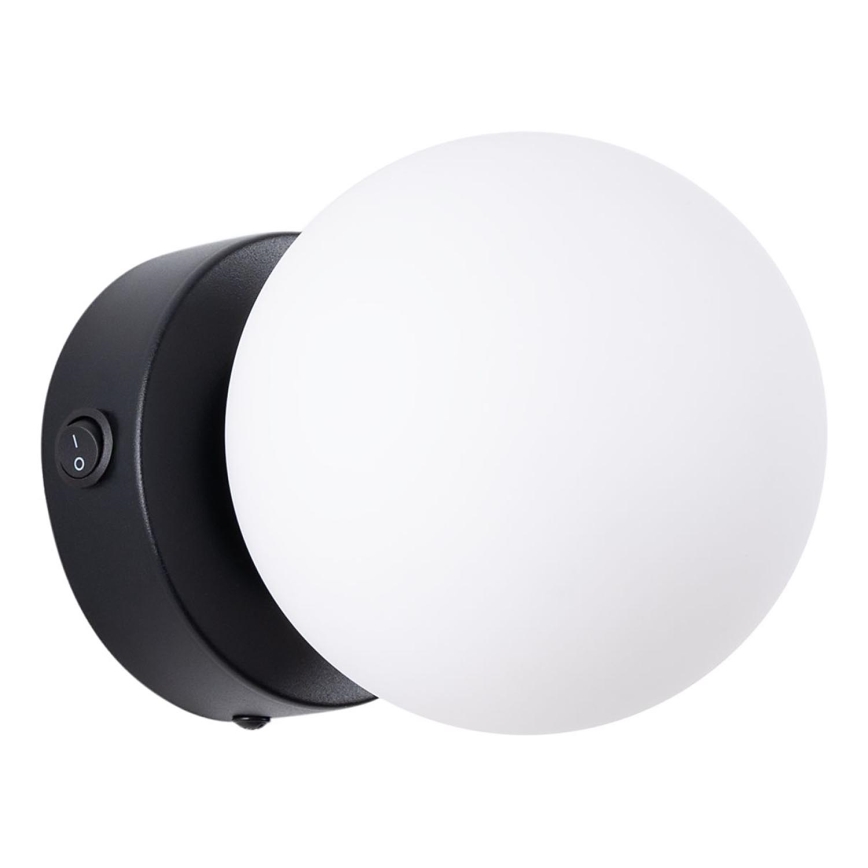 Væglampe YOLI 1xG9/8W/230V sort