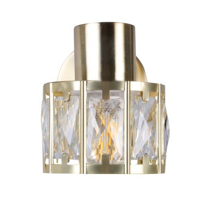 Væglampe ZAHARA 1xE27/10W/230V guldfarvet