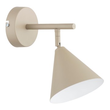 Væglampe ZELTA 1xE27/15W/230V beige