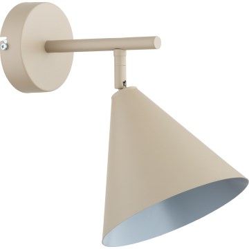 Væglampe ZELTA 1xE27/15W/230V beige