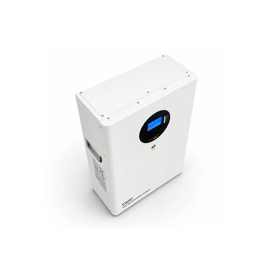 Vægmonteret LiFePO4-batteri 51,2 V / 100 Ah