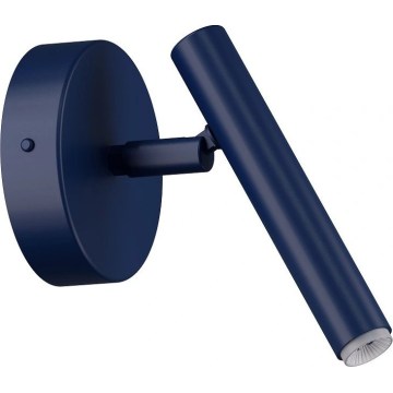 Vægmonteret spotlampe STALACTITE 1xG9/3W/230V blå