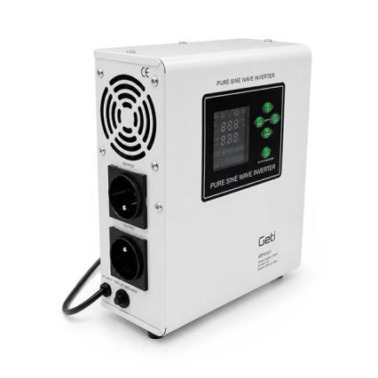 Vægmonteret UPS 300W/500VA med ren sinus