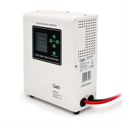 Vægmonteret UPS 300W/500VA med ren sinus