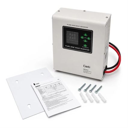 Vægmonteret UPS 300W/500VA med ren sinus