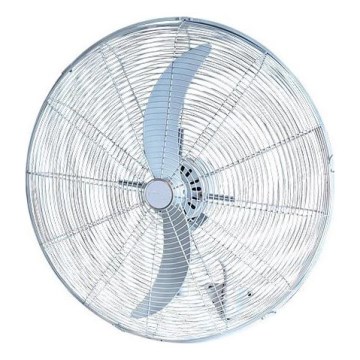 Vægmonteret ventilator 180 W/230 V, Ø 66 cm, hvid, inkl. fjernbetjening
