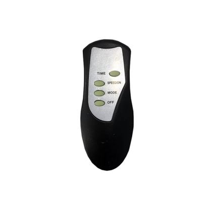 Vægmonteret ventilator 180 W/230 V, Ø 66 cm, sort + fjernbetjening