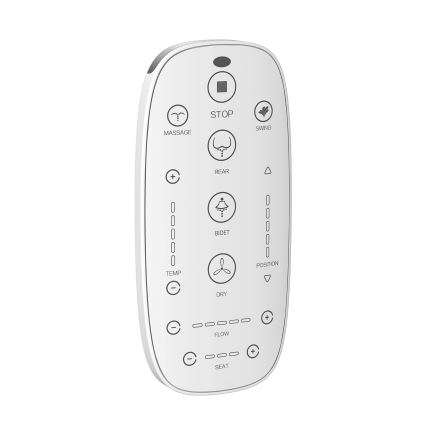 Vægmonteret toilet med bidet TISVILDELEJE 1600W/230V + toiletsæde SoftClose + skylleknap SIGMA + indbygningsmodul + isoleringsmåtte + fjernbetjening