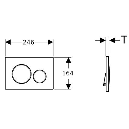 Vægmonteret toilet med bidet TISVILDELEJE 1600W/230V + toiletsæde SoftClose + skylleknap SIGMA + indbygningsmodul + isoleringsmåtte + fjernbetjening