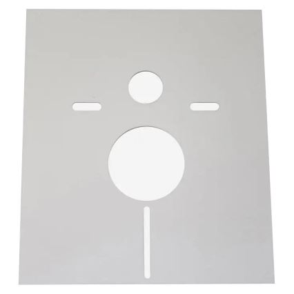 Væghængt toilet ARCHITECTURA + toiletsæde SoftClose ARCHITECTURA + skylleknap VICONNECT + indbygningsmodul VICONNECT + isoleringsmåtte VICONNECT