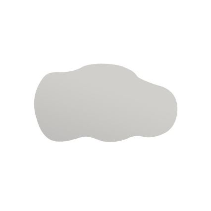 Vægspejl BABY 72x40 cm sort