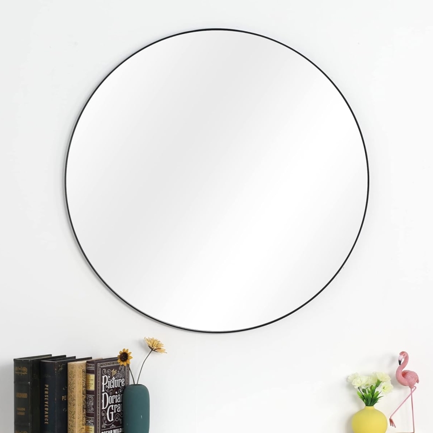 Vægspejl diameter 81 cm