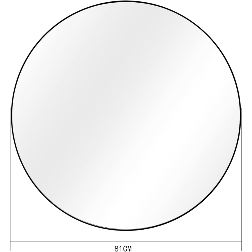 Vægspejl diameter 81 cm