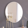 Vægspejl OZZE diameter 60 cm hvid