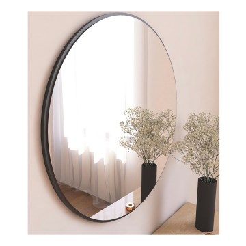 Vægspejl OZZE diameter 60 cm sort