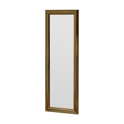 Vægspejl SMOOTH 105x40 cm guldfarvet