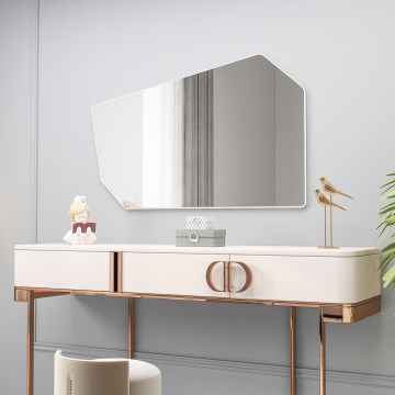 Vægspejl TARZ 49x86 cm hvid