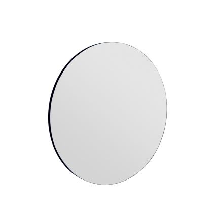 Vægspejl ZEOS diameter 70 cm sort
