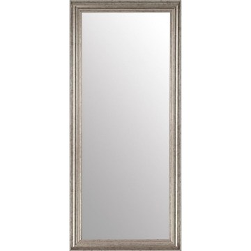 Vægspejl ZINA 118 x 38 cm sølv